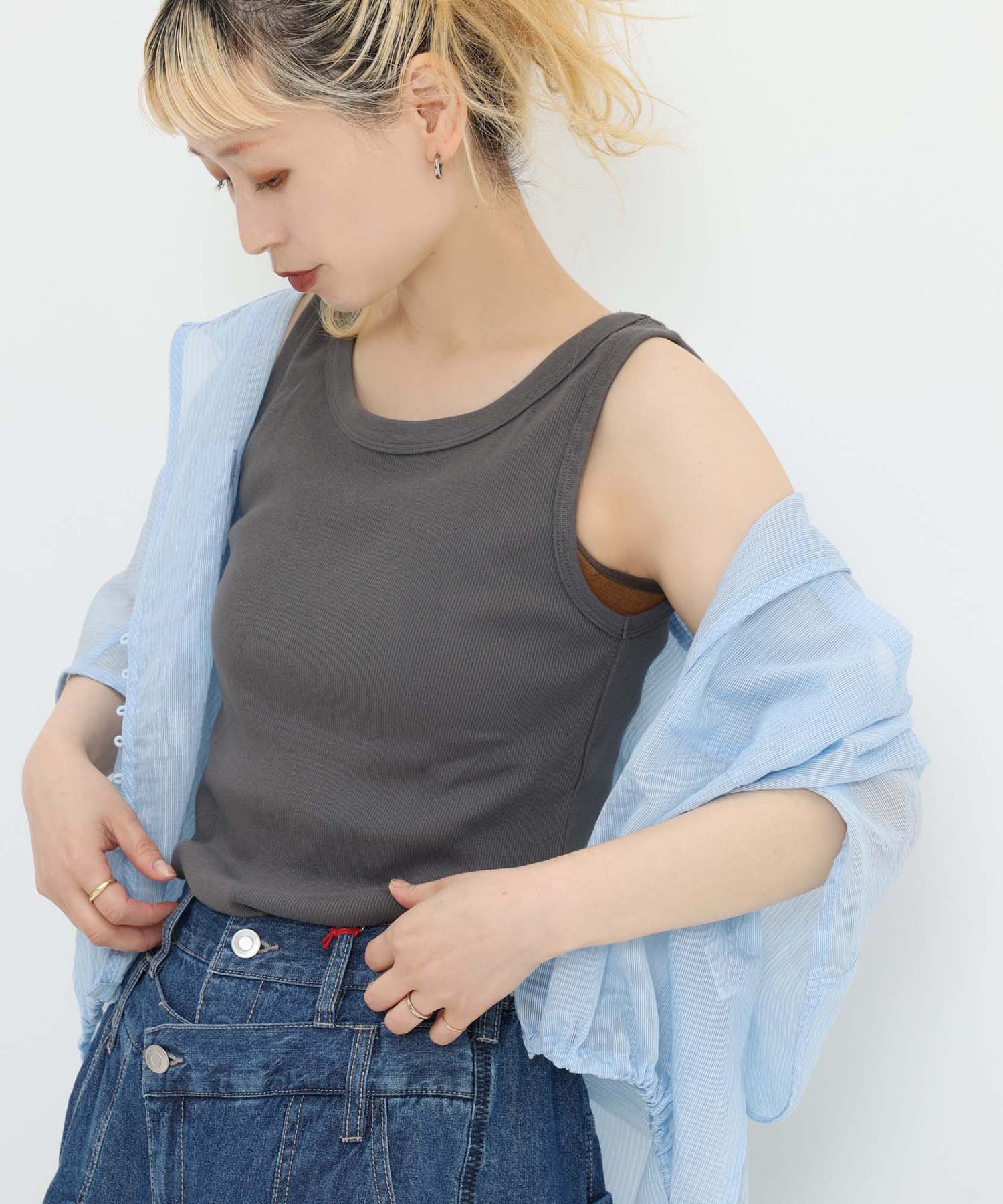 チャコール / 154cm / M