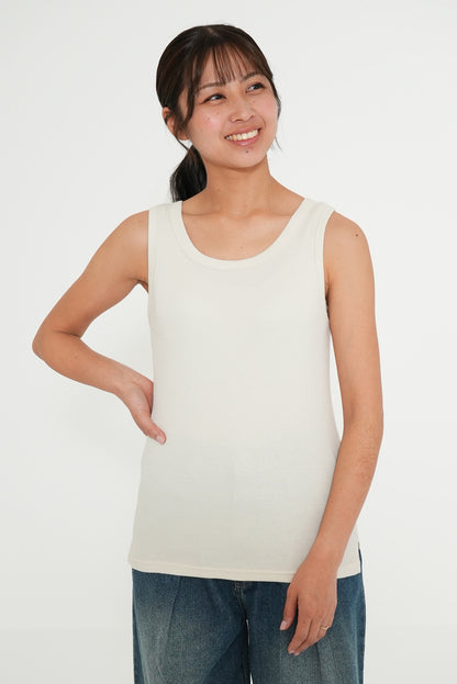 Cotton Ribbed Tank Top