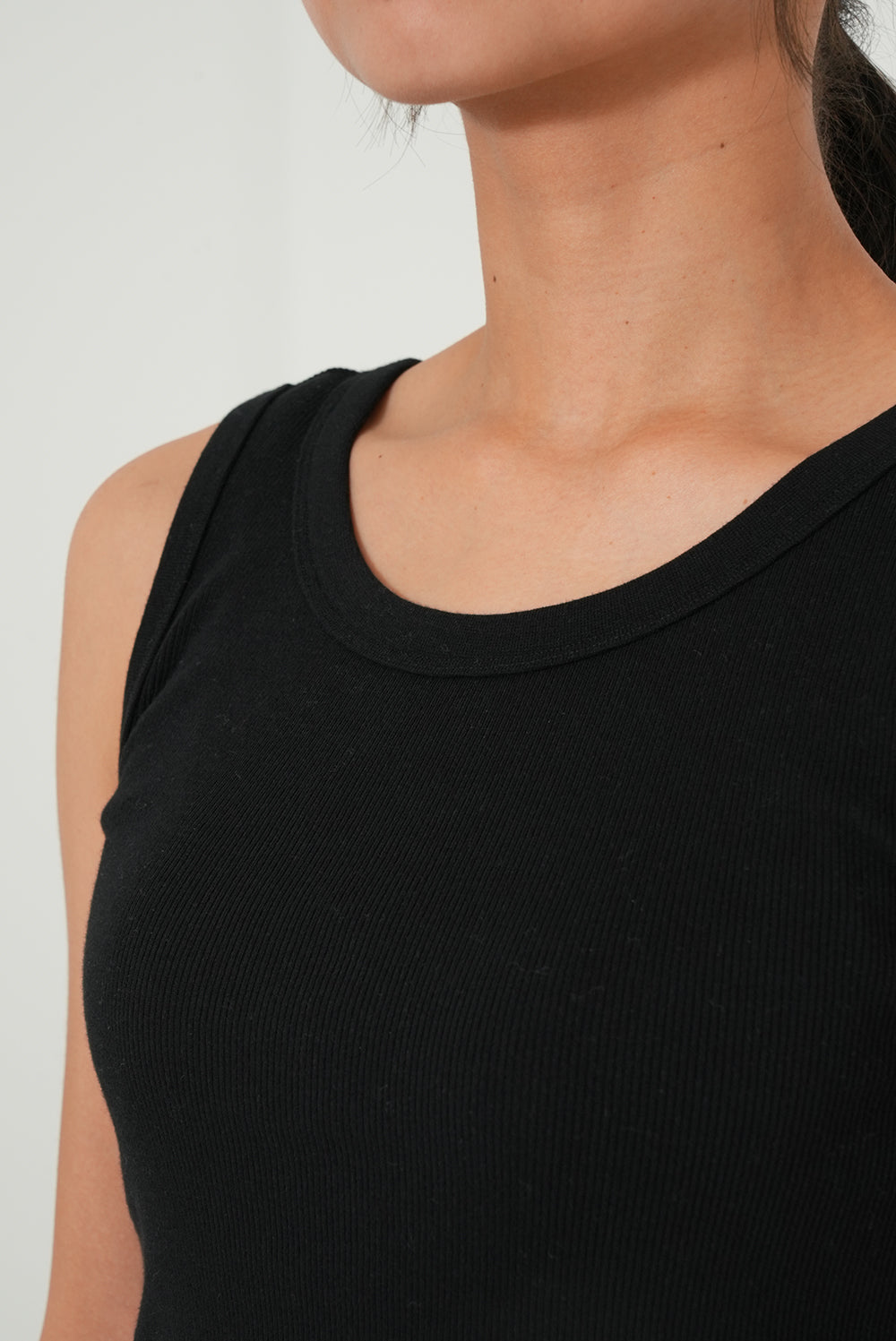 Cotton Ribbed Tank Top