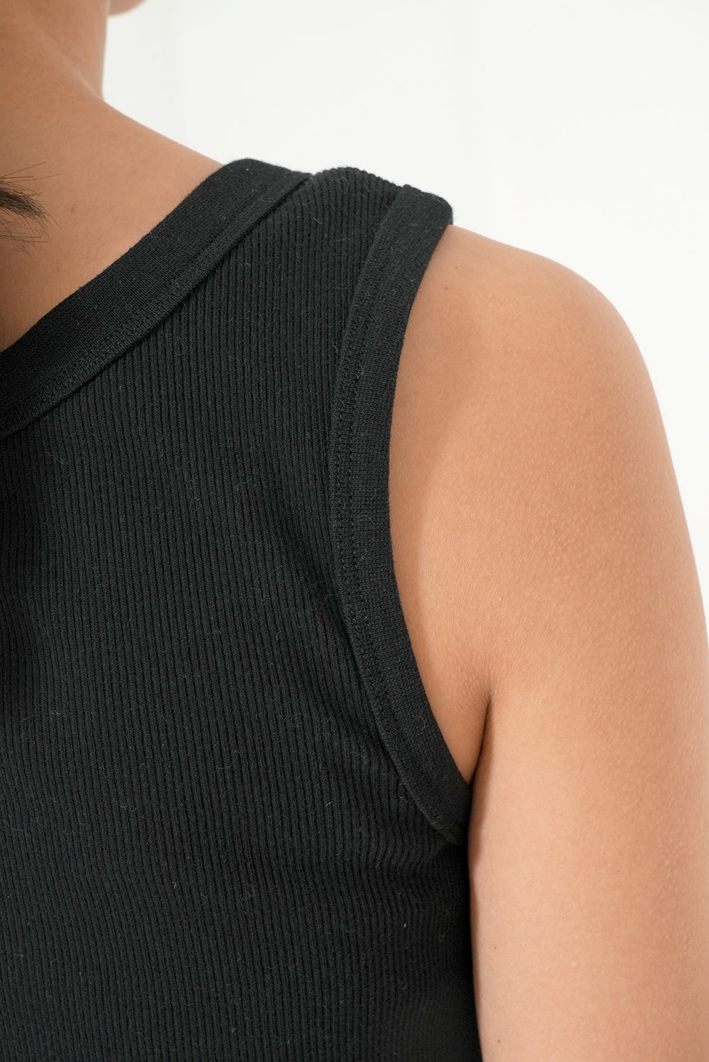 Cotton Ribbed Tank Top