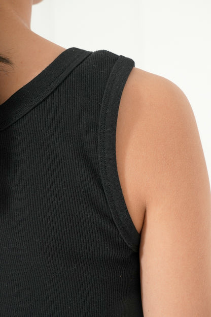 Cotton Ribbed Tank Top