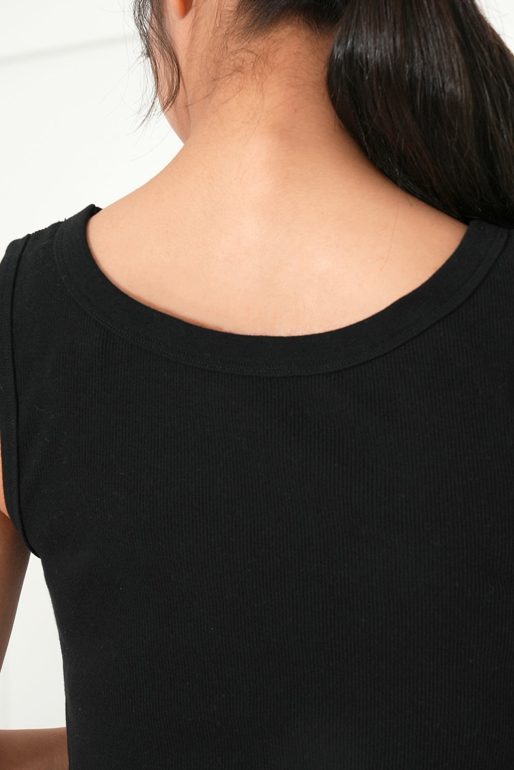 Cotton Ribbed Tank Top