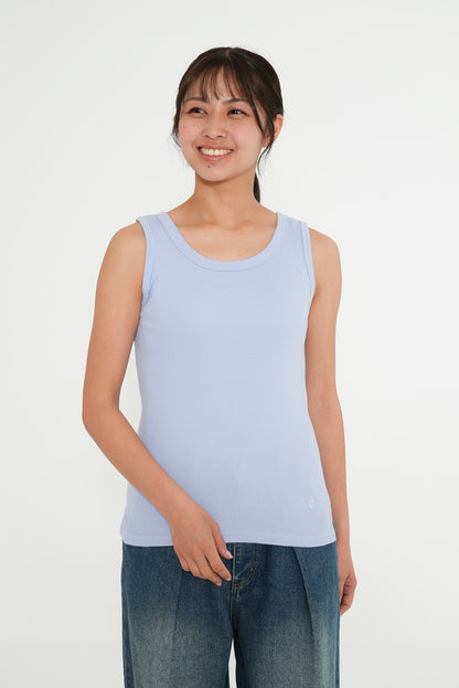 Cotton Ribbed Tank Top