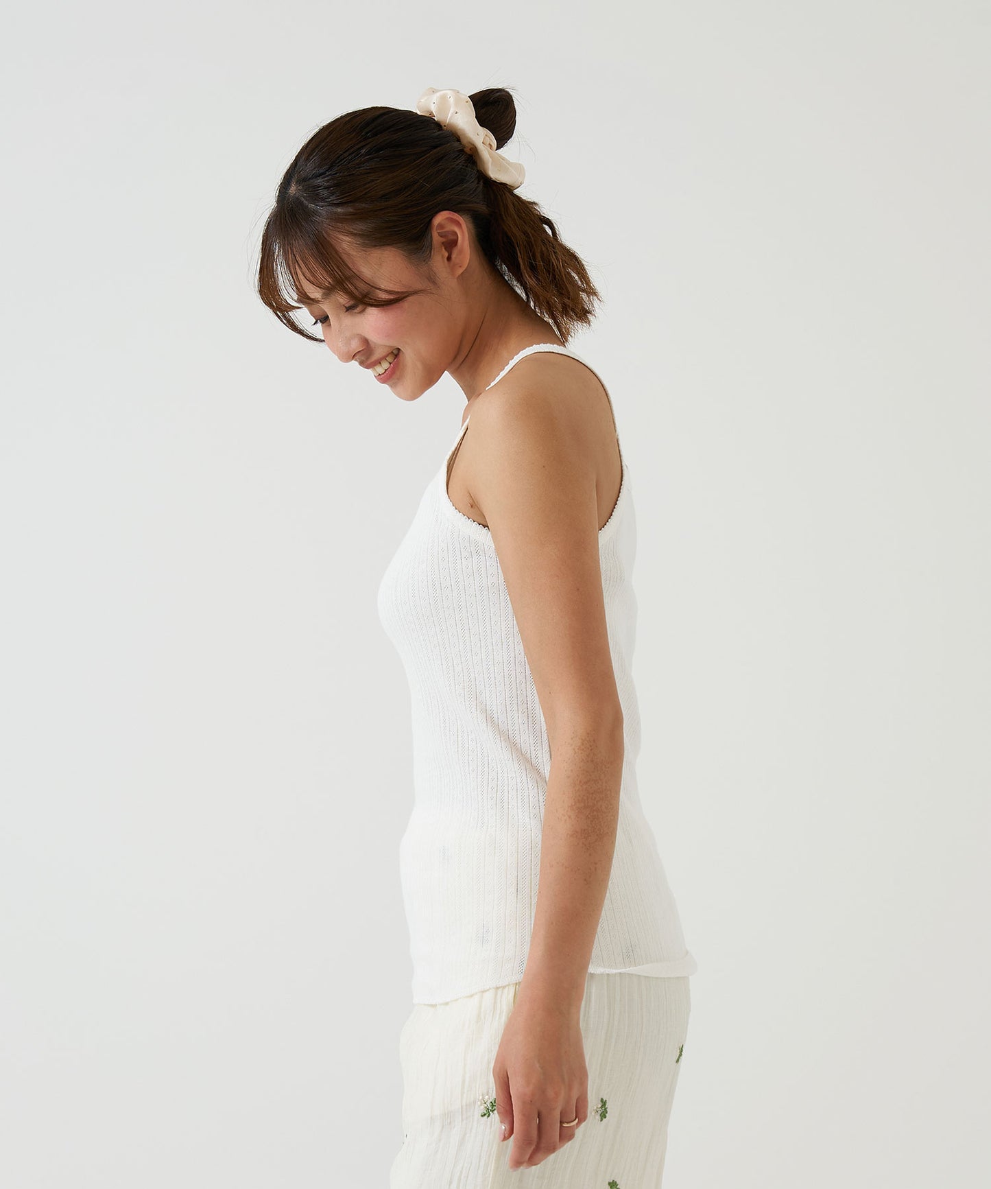 《April 23 Arrival》Eyelet American Sleeveless Tank