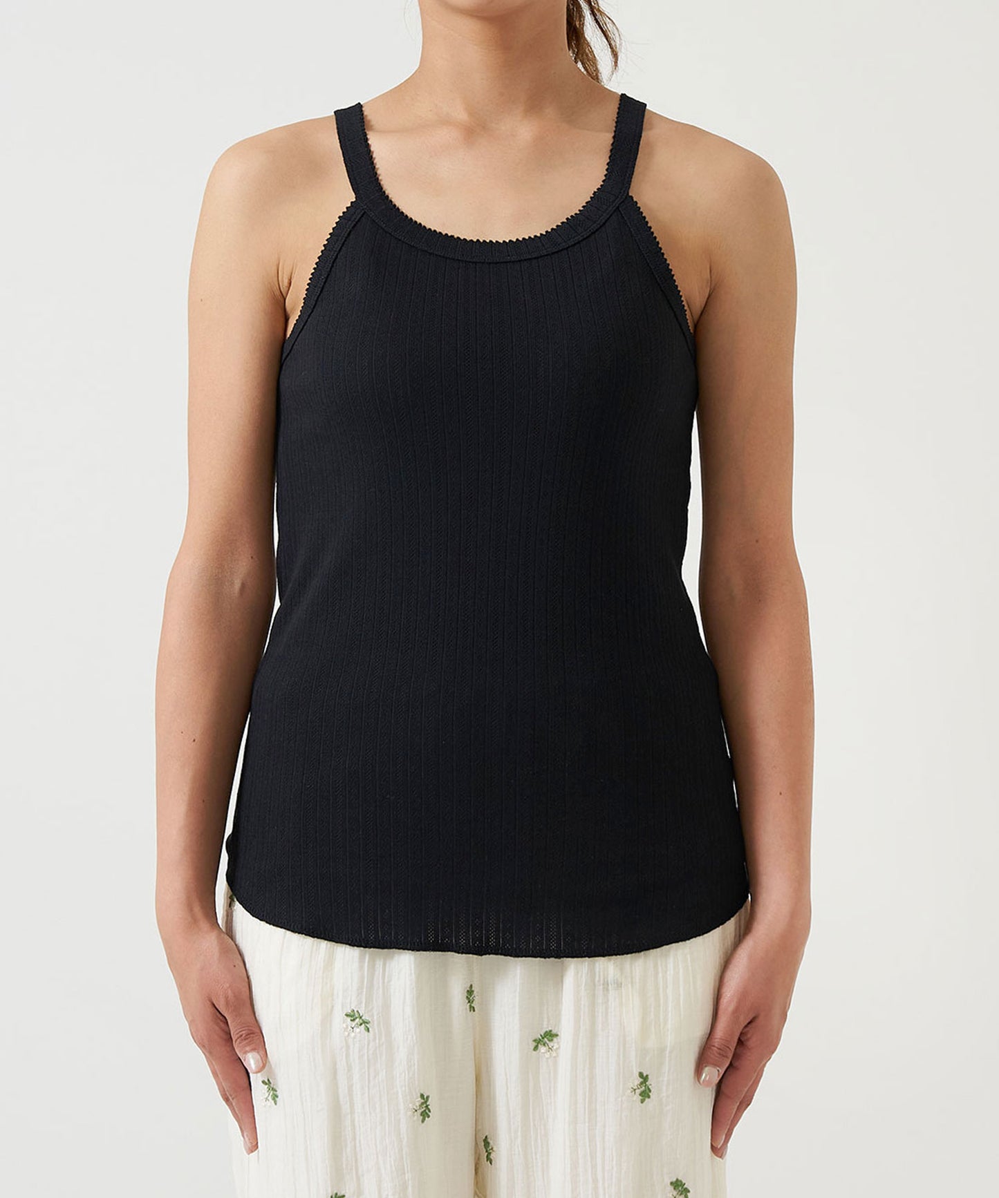 《April 23 Arrival》Eyelet American Sleeveless Tank