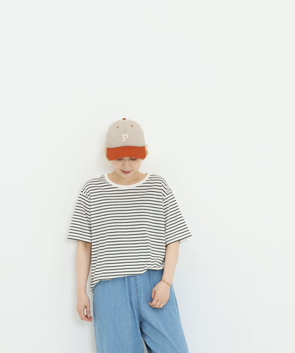 ボーダーブラック / 154cm / M