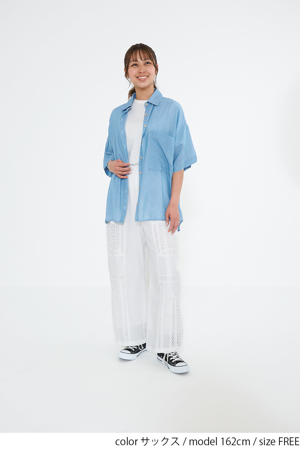 NO.6（ナンバーシックス）　FARO シルクプリント ビッグポケットシャツ BIGポケットシャツ – HEART MARKET