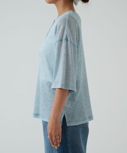 《April 23 Arrival》Knit-Like Front and Back 2-Way Pullover