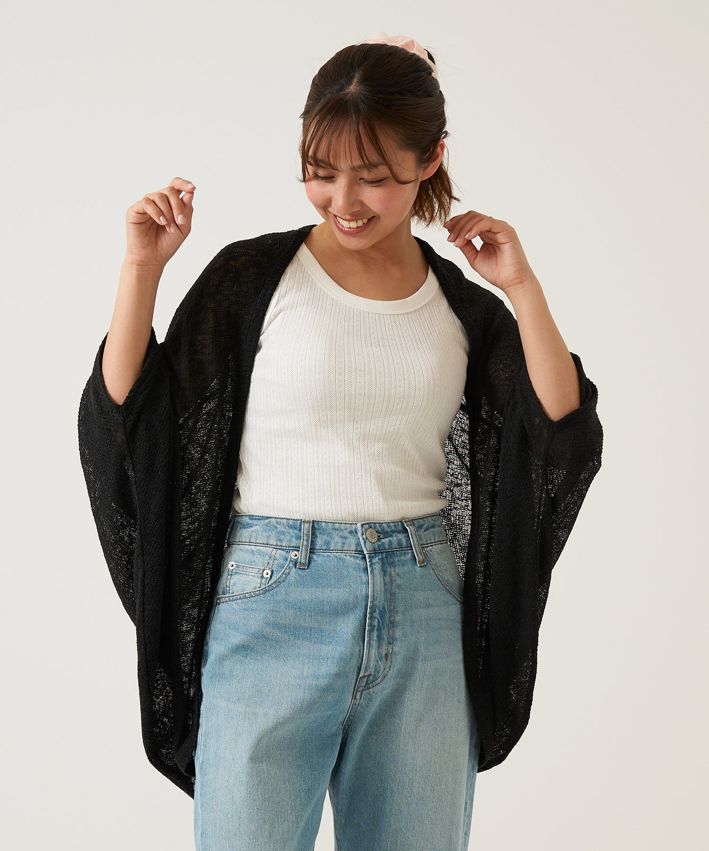 《April 23 Arrival》Knit-Like Flying Squirrel Cardigan