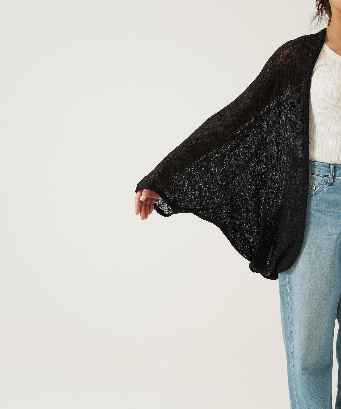 《April 23 Arrival》Knit-Like Flying Squirrel Cardigan