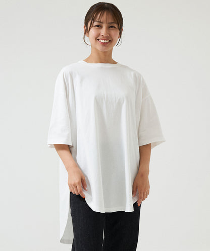 《4月24日入荷》裾ラウンドビッグTEE