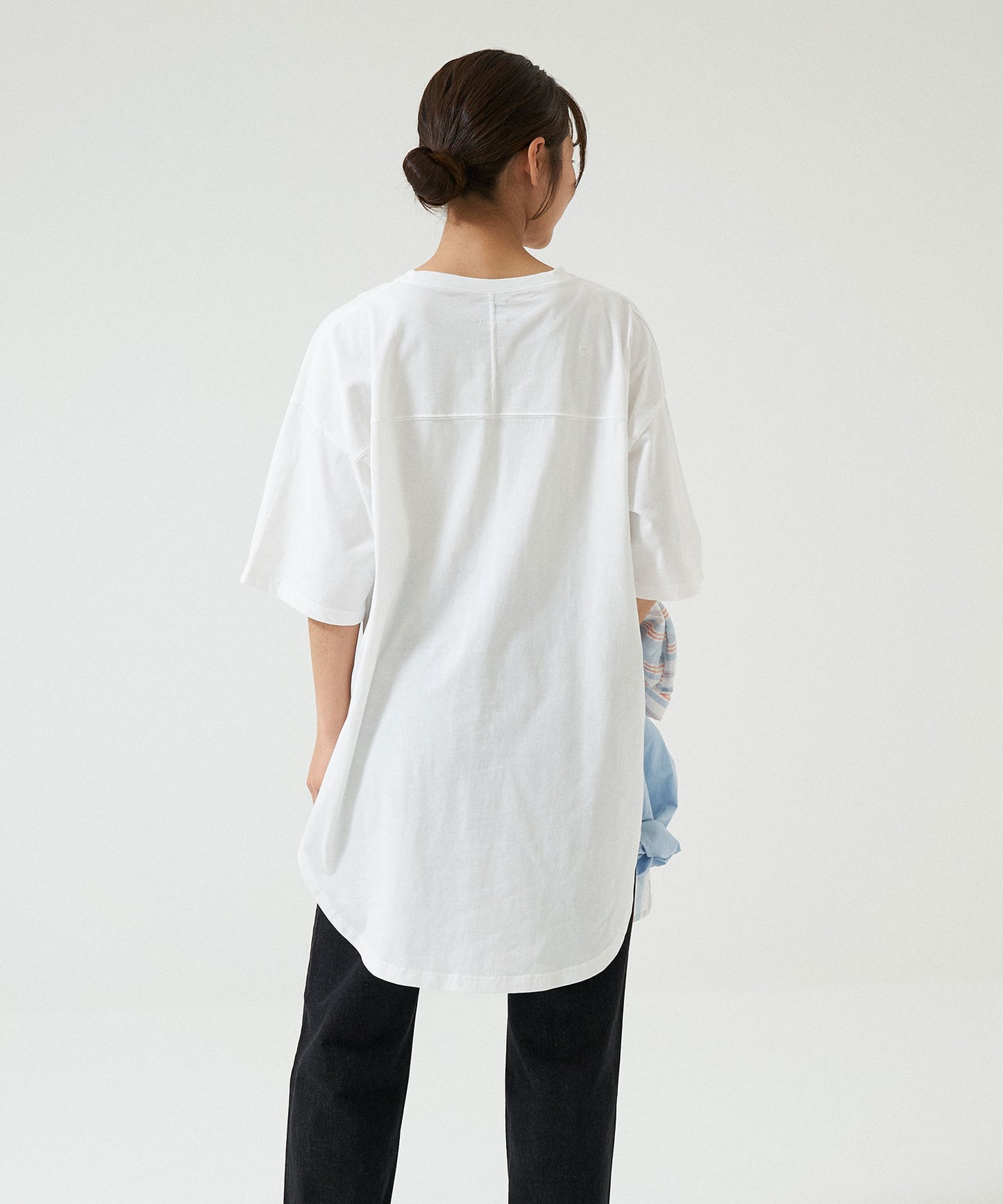 《4月24日入荷》裾ラウンドビッグTEE