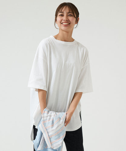 《4月24日入荷》裾ラウンドビッグTEE
