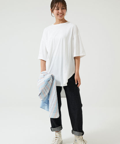 《4月24日入荷》裾ラウンドビッグTEE