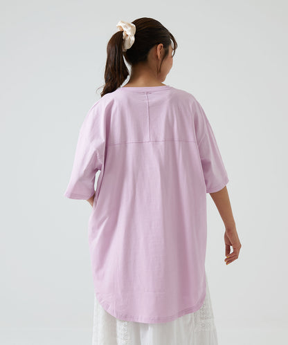 《4月24日入荷》裾ラウンドビッグTEE