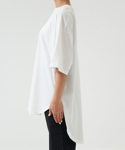 《4月24日入荷》裾ラウンドビッグTEE