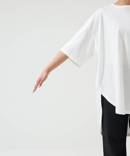 《4月24日入荷》裾ラウンドビッグTEE