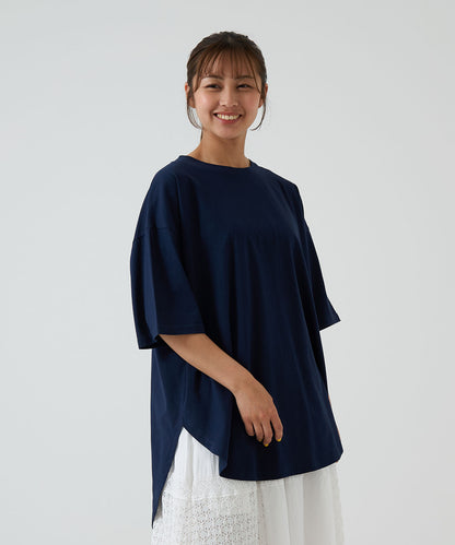 《4月24日入荷》裾ラウンドビッグTEE