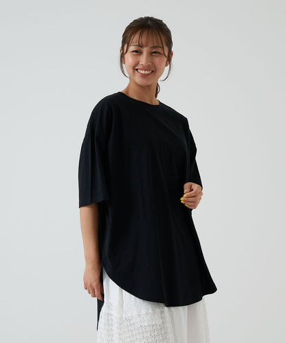 《4月24日入荷》裾ラウンドビッグTEE