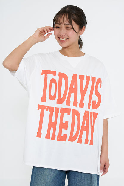 TODAY IS THE DAY ビッグT チュニック