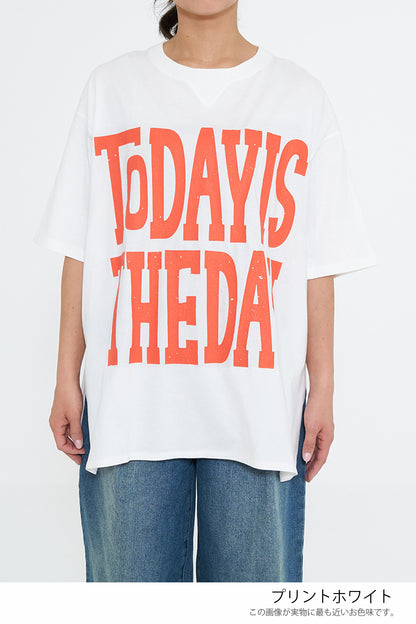 TODAY IS THE DAY ビッグT チュニック