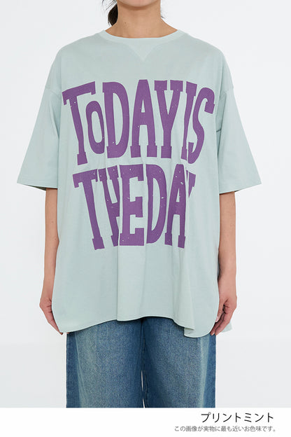 TODAY IS THE DAY ビッグT チュニック