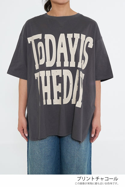 TODAY IS THE DAY ビッグT チュニック
