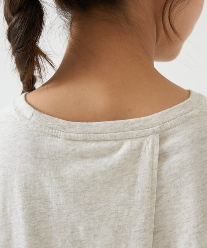 Ruffled Hem Back Design Pullover