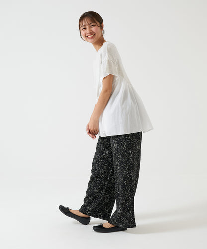 切替たっぷりギャザーチュニック