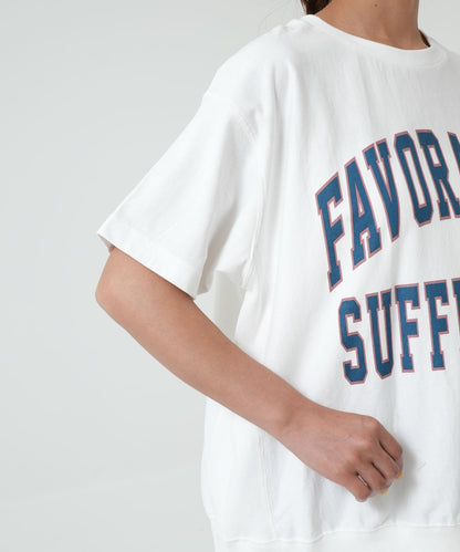FAVORABLEカレッジプリントT