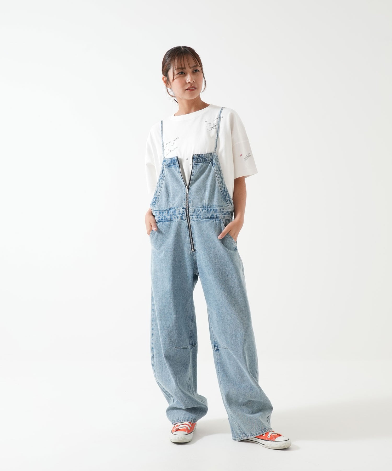 ホワイト/ 162cm / FREE