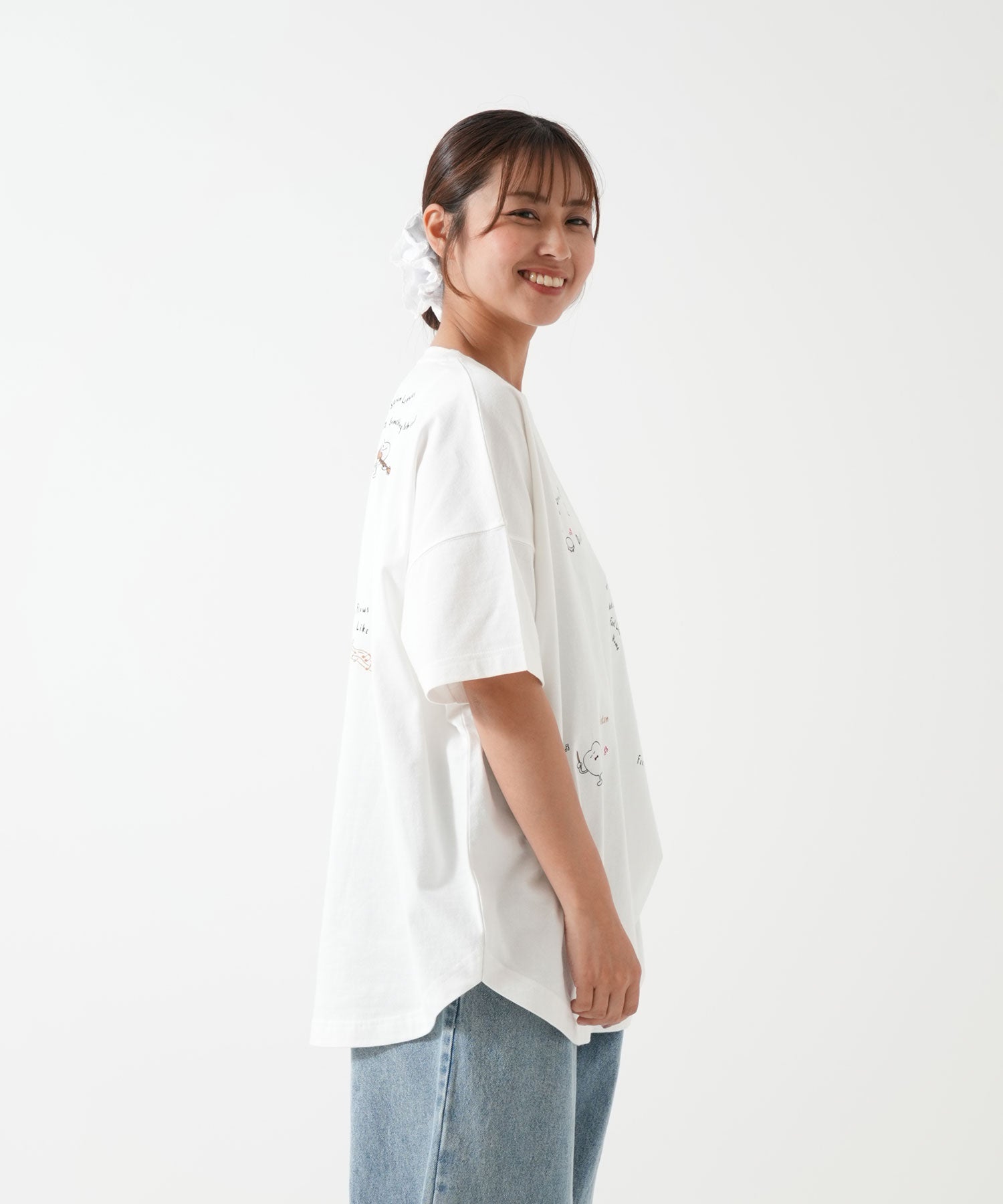 ホワイト/ 162cm / FREE