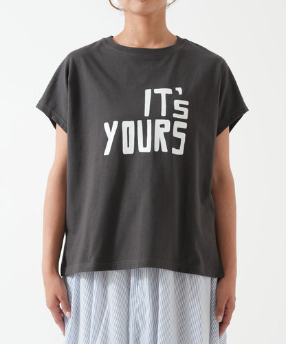 Loose print big tee