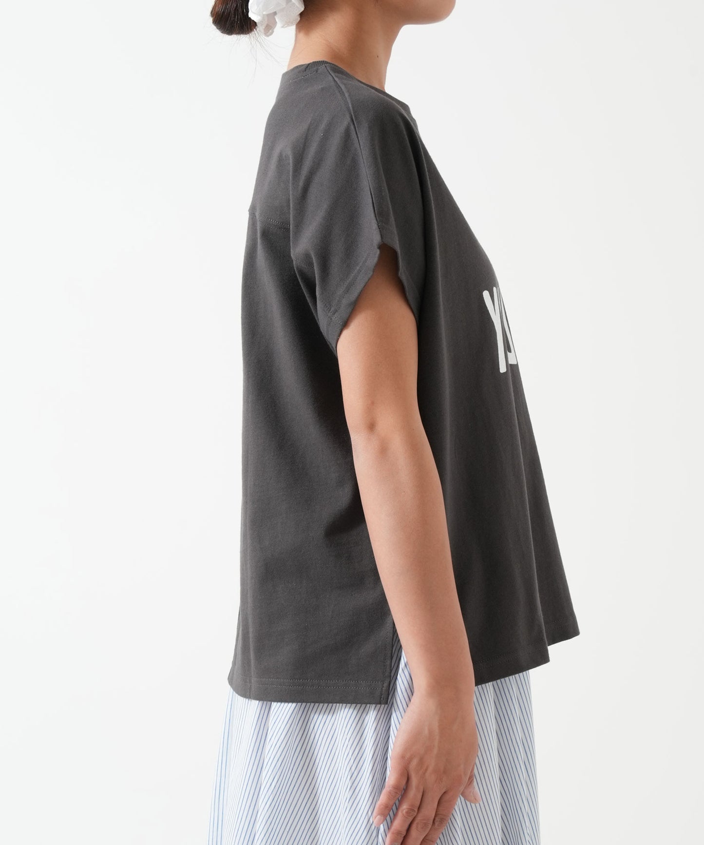 Loose print big tee