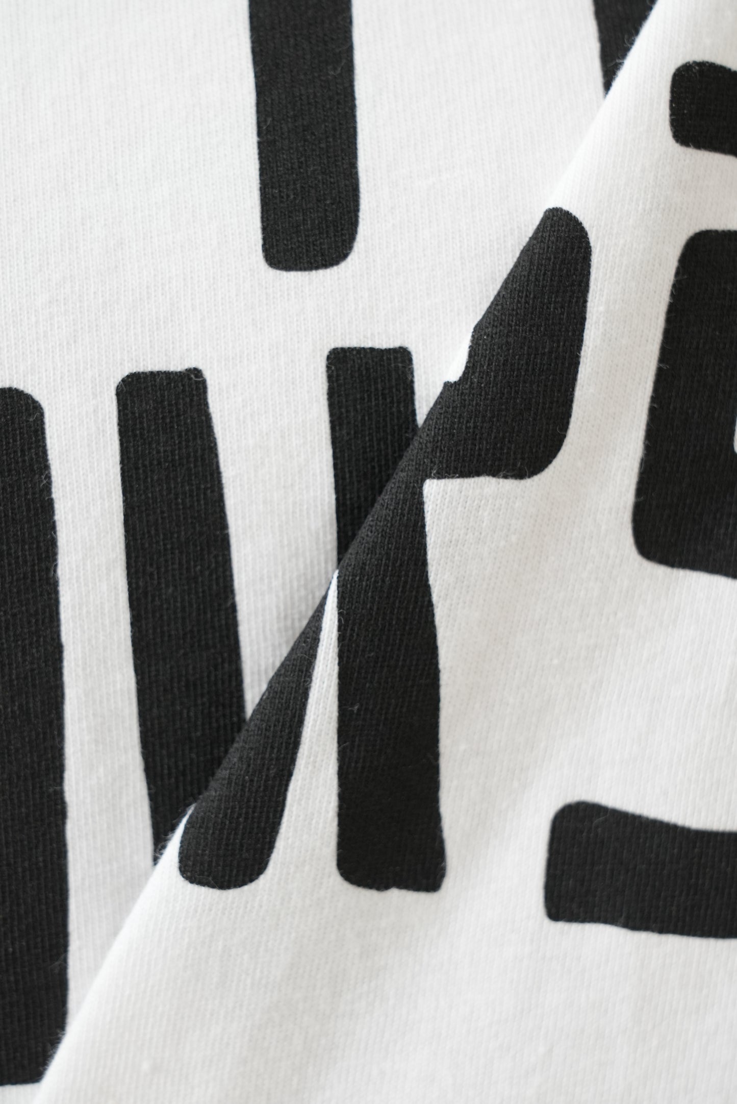 Loose print big tee