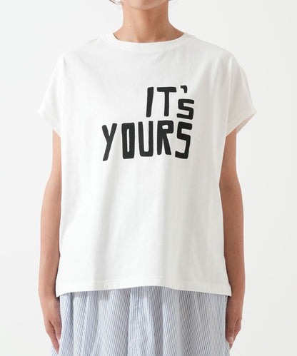 Loose print big tee