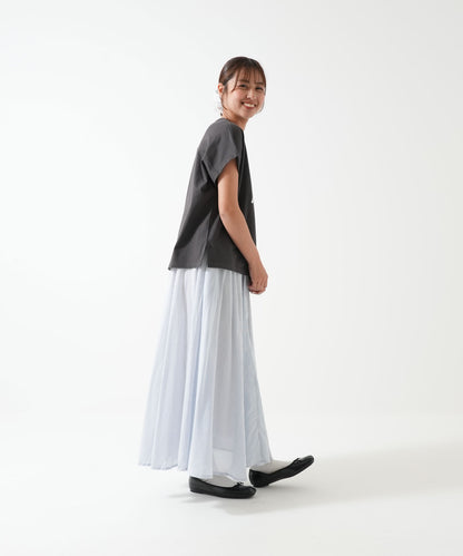 Loose print big tee