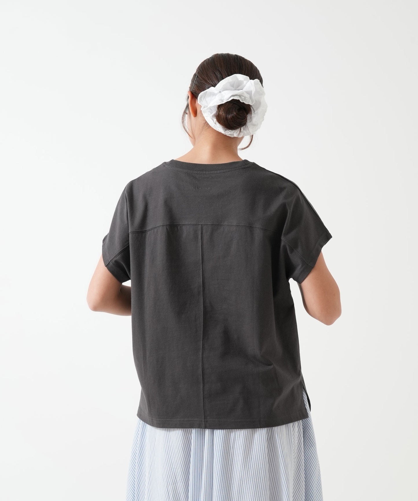 Loose print big tee