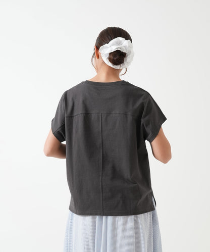 Loose print big tee