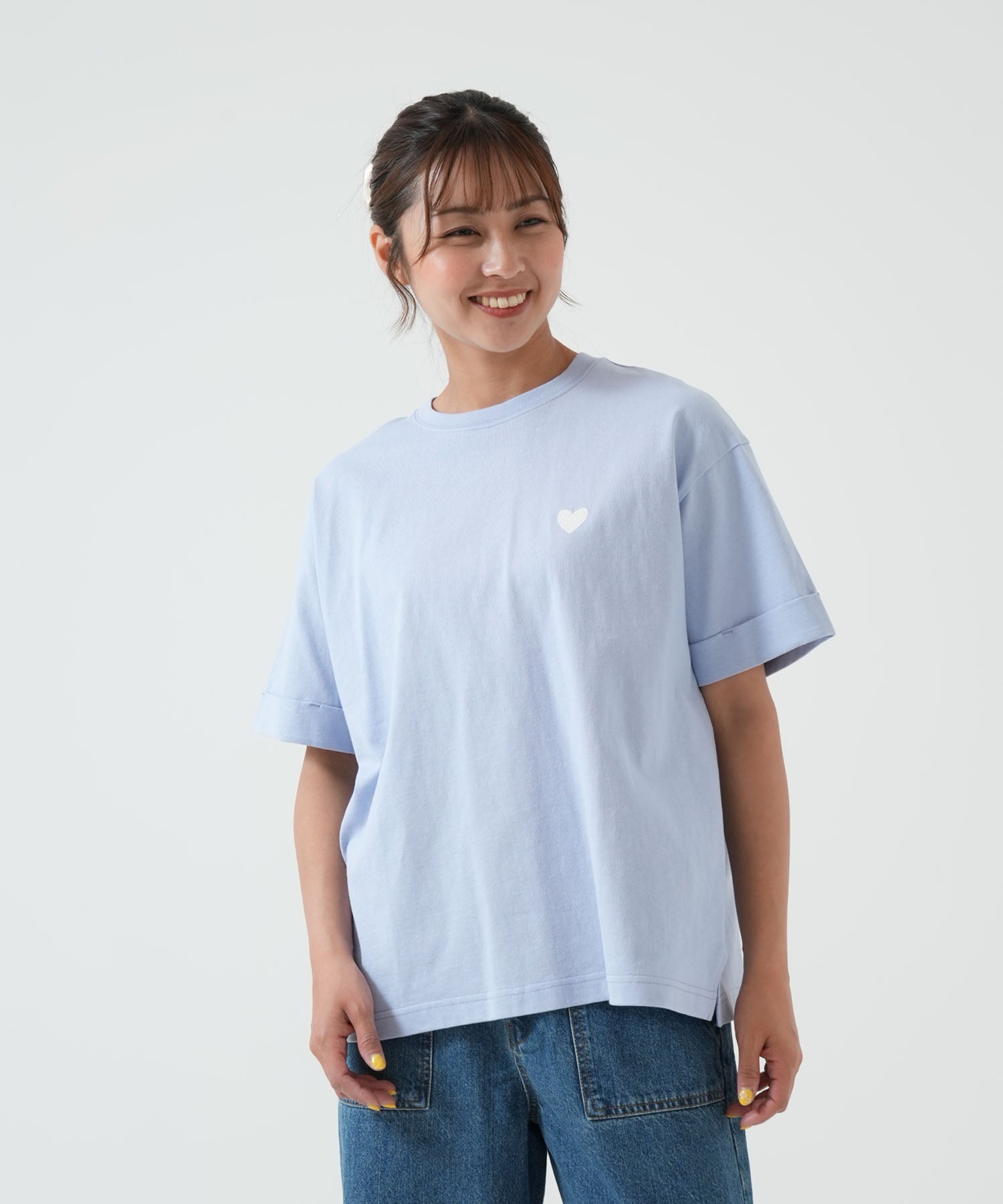 ハート刺繍Tシャツ – HEART MARKET