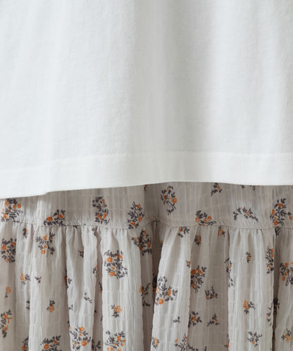 ハート刺繍Tシャツ