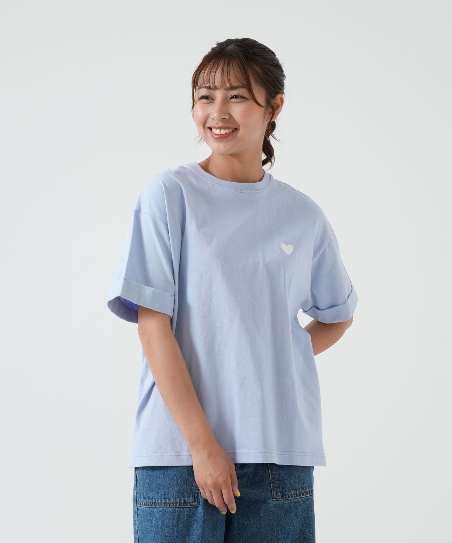 ハート刺繍Tシャツ – HEART MARKET
