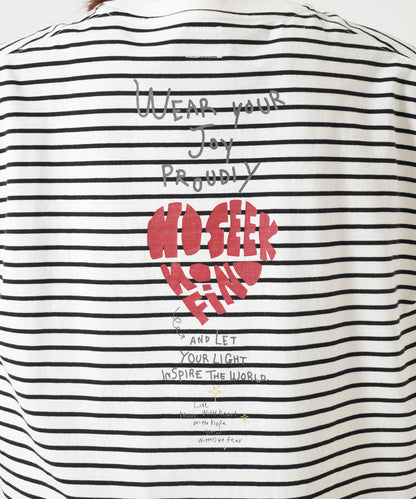 Heart Back Print T-Shirt