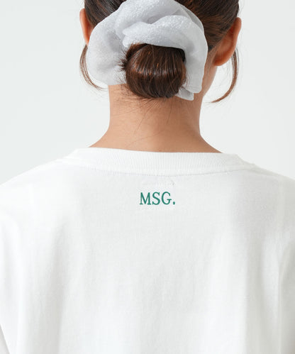 裾ギャザーカレッジTEE