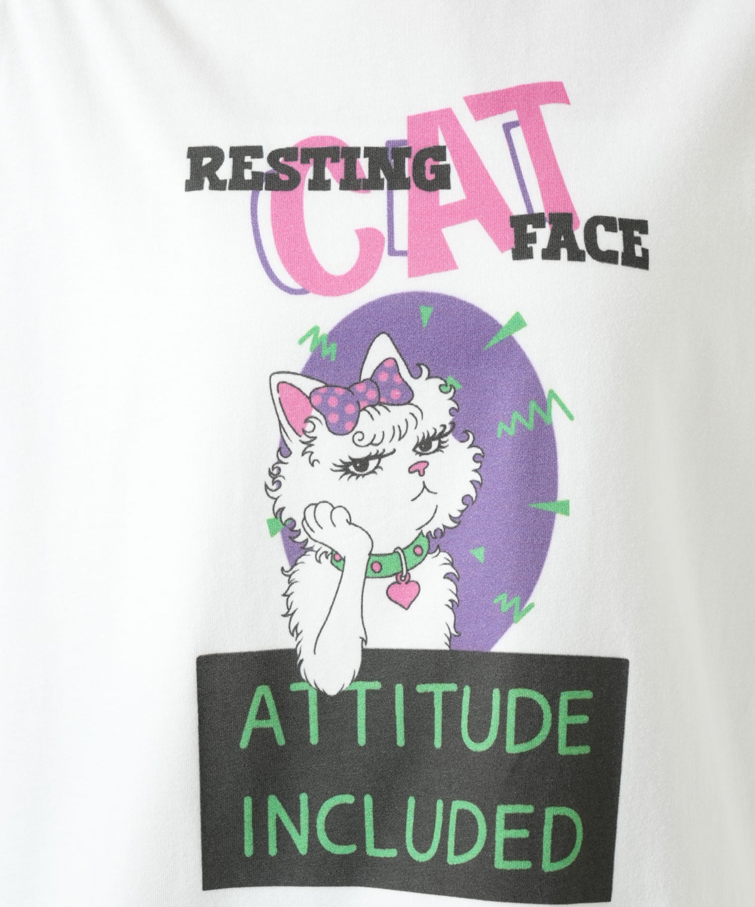 ねこプリントTEE