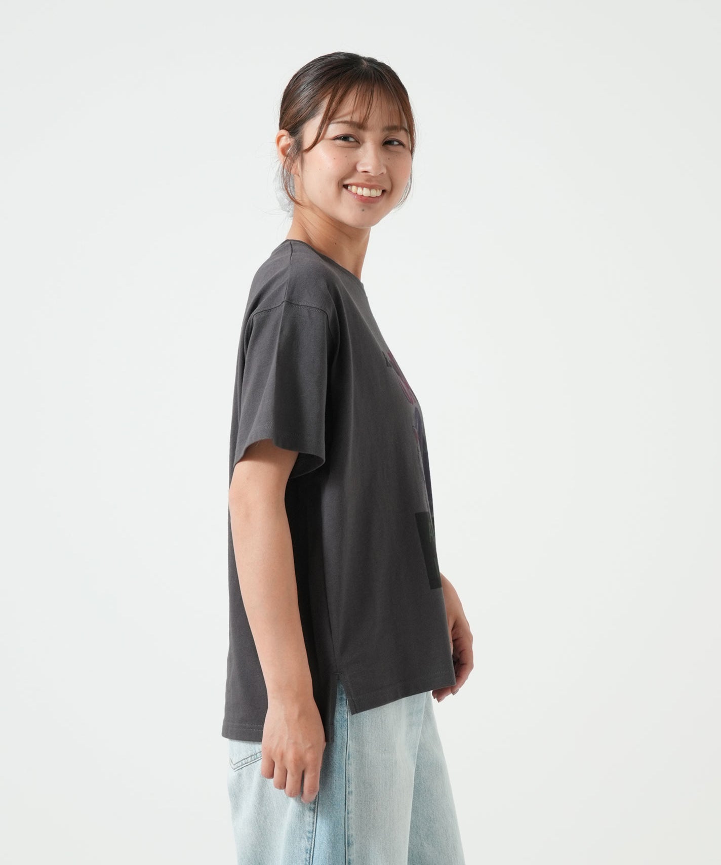 ねこプリントTEE