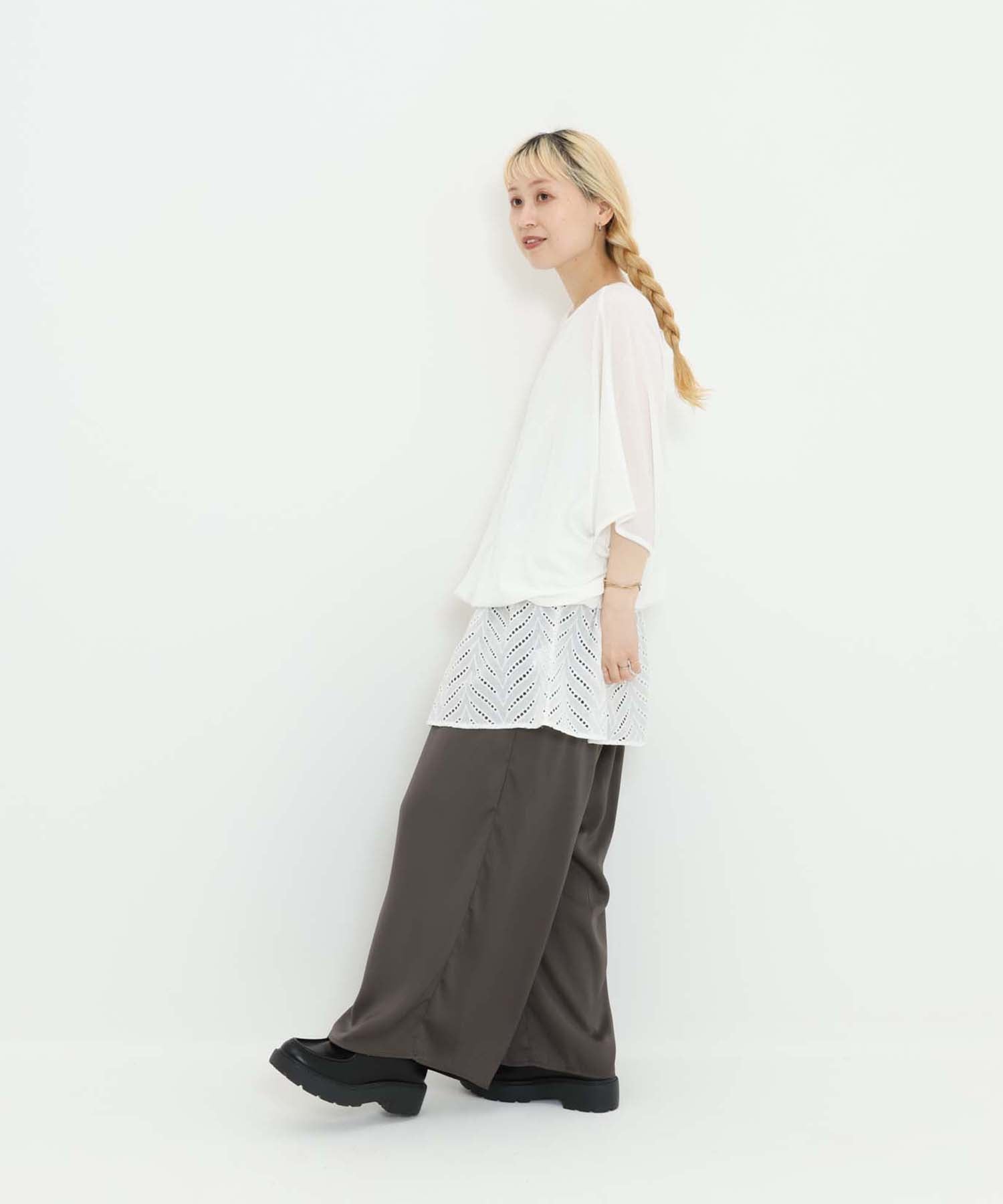 ホワイト / 154cm / FREE