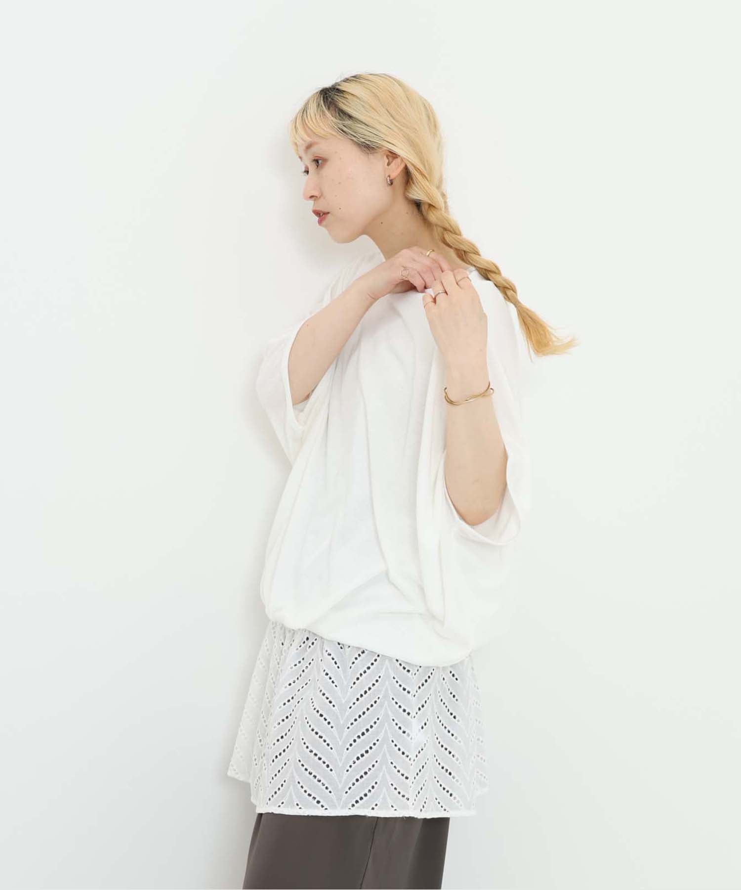 ホワイト / 154cm / FREE