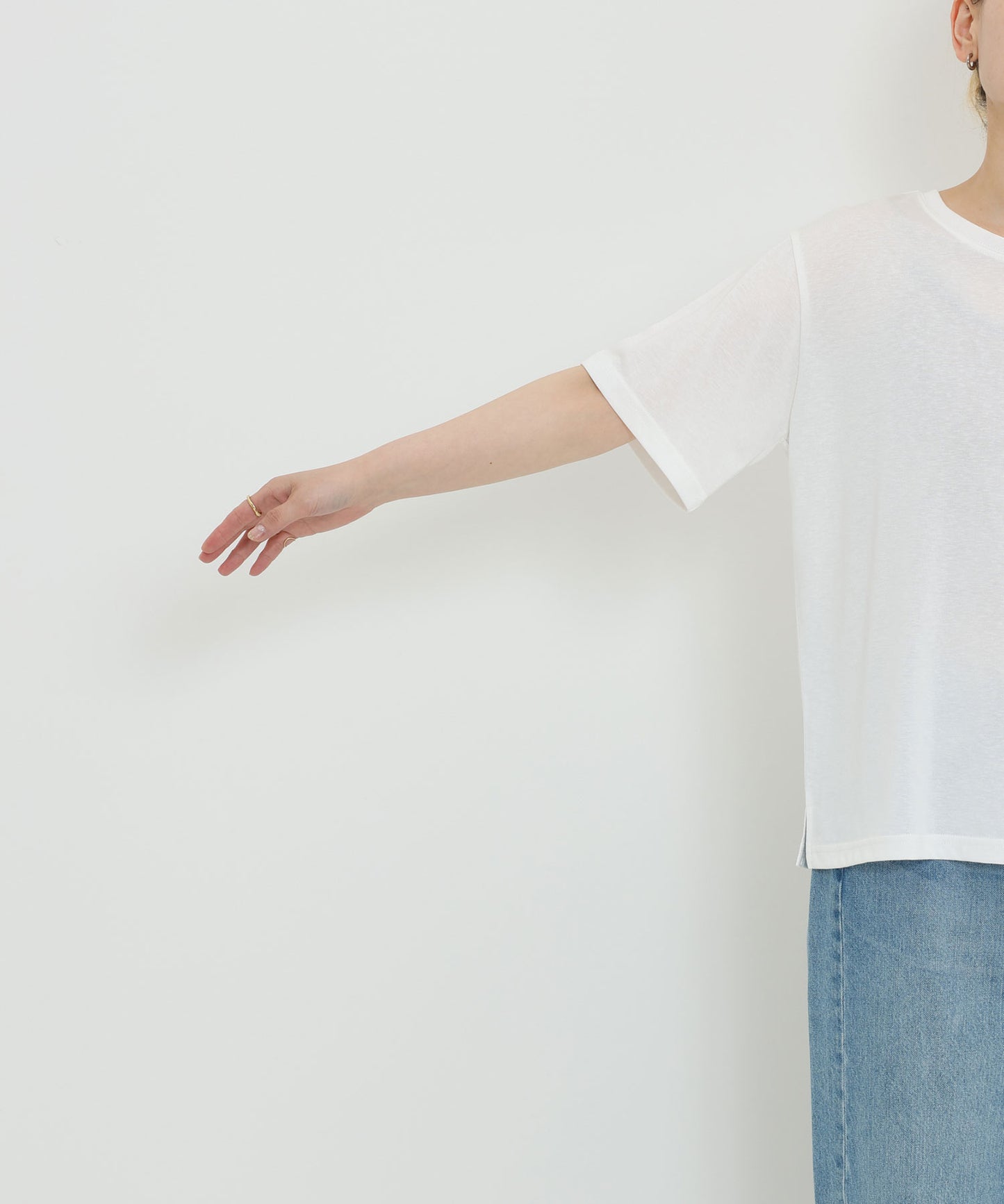 ホワイト / 154cm / M