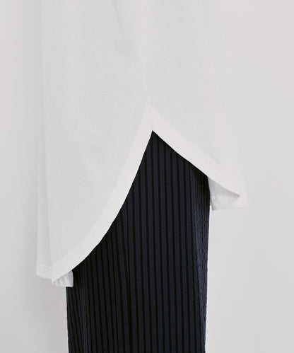 《6月27日入荷予定》裾ラウンドビッグTEEチュニック